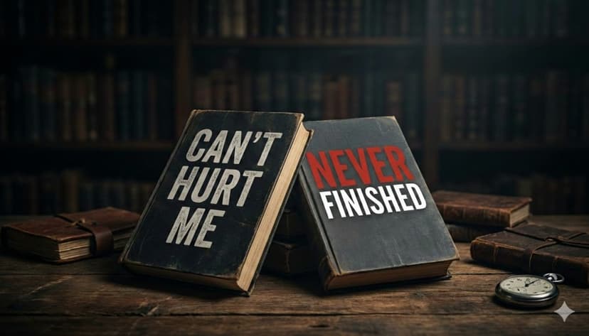 کتاب های دیوید گاگینز راهنمای جامع کتاب نمی‌توانی به من آسیب بزنی و هرگز تمام نشد